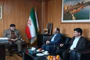 دیدار و گفتگوی مدیر کل دامپزشکی استان آذربایجان غربی با فرماندار شهرستان تکاب